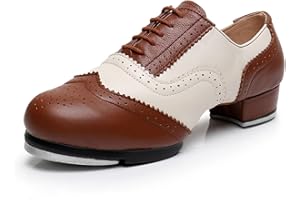 LUMINESCENTDREAM Femme Homme Chaussures de Claquettes Danse Garçons Filles Chaussures de Claquettes Danse Chaussures de Claquettes Respirantes et Creuses Chaussures Danse Mixte Adulte,pour débutante