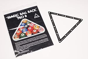 VWPEYY Magic Ball Rack Pro 8 Pool Billard Dreieck Aufbauschablone