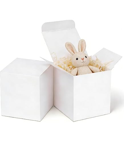 20 Petites Boîtes Cadeau Papier Kraft 6.5x6.5x3 Cm - Emballage Bijoux Et Gourmandises