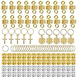 Einfach zu bedienen: Die Dreadlocks sind einfach zu benutzen und brauchen kein anderes Hilfsmittel, flechten Sie Ihr Haar mit der bloßen Hand in den gewünschten Stil, öffnen Sie dann einen Ring und setzen Sie Ringe an der gewünschten Stelle auf Ihrem Zopf ein.