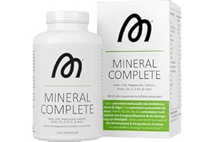 ‎MORE NUTRITION More Mineral Complete V4, 150 Kapseln mit Vitamin-Mineralstoff-Komplex