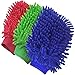 Double Sided Microfiber Wash Mitt Gloves,Dust Cleaning Gloves,Vehicle Washing Multipurpose House(Pack of 1)(Random Color will be shipped) RS.99.00