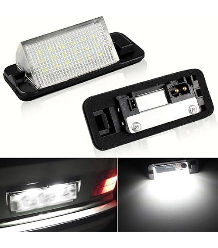 2 X Ampoules LED Blanc 6000K Pour Feux De Plaque BMW E36 - Compatibles CanBus - NEUVES