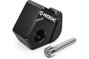 NICECNC Schwarze Front-ABS-Kabelschutzabdeckung Compatible with Yamaha Tenere 700/XTZ 700 2019-2024, Tenere 700 Rally Edition 2020-2024