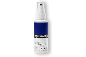 Liquiproof LABS Premium Protector Spray 50ml long lasting waterproof and stain protection for leather, suede, nubuck, sheepskin and fabrics. For use on shoes, handbags, trainers, boots and clothing