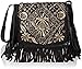 Produktbild Antik Batik Damen Ziggy Bag Umhängetasche, Schwarz (Black), 5x20x24 cm