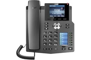 Fanvil X4 Nero Cornetta cablata 4linee LCD Telefono IP