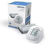 OMRON Misuratore Di Pressione Arteriosa Da Braccio Digitale Omron x2 Smart, Misuratore Di Pressione Arteriosa Domiciliare Blu