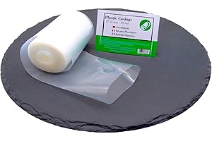 ALCOFERMBREW Boyaux à Saucisses Artificiels 55mm / 10mts - pour Charcuterie Cuite ou Cru, Peau de Saucisse