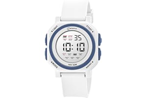 HMJIA Reloj Digital para Niño 3ATM Impermeable con Alarma, Cronómetro, Luz LED y Fecha - Deportivo para Junior y Adolescente