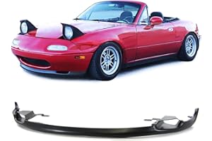 CARPARTS-ONLINE Front Spoiler Lip with Air Intakes Airdam for Mazda MX5 NA 89-98