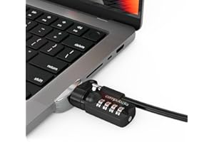 Compulocks ADATTATORE IDGE LOCK PER MACBOOK PRO 14 POLLICI + BLOCCO COMBINAZIONE ARGENTO