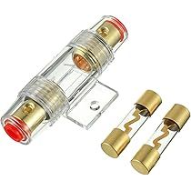 Fusibili Auto AGU 50A Tomzz - 4 Pezzi In Vetro Con Contatti Dorati - Foto 5