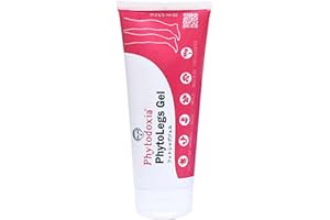 PHYTODOXIA PhytoLegs Gel 200 ml | Soothing Leg Cream for Varicose Veins, Tired and Heavy Legs – Promotes Circulation and Lymphatic Drainage – with Horse Chestnut, Ginkgo Biloba and Witch Hazel
