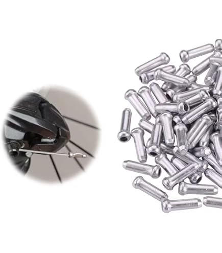 Confezione Da 100 Tappi Per Tubo Deragliatore In Plastica Massi 4 Mm - Foto 8