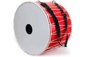 SEMUS Orientalische 53 cm. DAVUL Dhol Drum Schlagzeug Davul 100% Handmade Rot