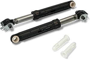 daniplus 2x Stoßdämpfer 100N kompatibel zu Bauknecht, Whirlpool, Indesit C00309597, 482000023502