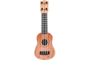 Gadpiparty Enfants Ukulélé Guitare Jouet Modèle Mini Guitare Enfants Instruments De Musique Éducatifs Jouets d'apprentissage Cadeau pour Tout-Petit Enfants Garçons Filles Débutant Démarreur