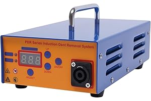 Donened Kit de reparación de abolladuras de coche, 1,38 kW, calentador de inducción Hot Box, juego de herramientas para reparación de abolladuras sin pintura, PDR por inducción electromagnética Dent