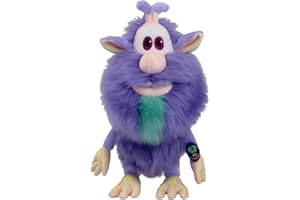 Booba Future Kuscheltier Plüschtier Stofftier für Kinder - 30 cm - Netflix Show Cartoon Zeichentrick Spielzeug - Weiches Plüschspielzeug - Offizielle Produkte aus Boobas Zeichentrick Studio (Lila)