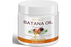 NIFEISHI Batana oil, Batana oil for Hair Growth, Aceite de Batana Pelo, Aceite de Batana Puro y Natural de Honduras para engrosar el cabello y evitar su caída, 220g/7.8 FL.OZ