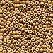 Produktbild Opaque Yellow Olive Glass Seed Beads 22G Size 8 (8/0) 94460