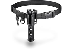 GudGmtoy Cinturón de caña de pescar ajustable para caña de pescar, cinturón de vadeo para surf casting kayak, accesorios de pesca, correas de pesca para pesca