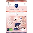 NIVEA Firm and Rejuvenated Gift Set, NIVEA Gift Set Includes Bakuchiol-Enriched Cellular Expert Lift Day Cream, Night Cream, and Face Sheet Mask, Gifts for Women, White, (3 Pieces)