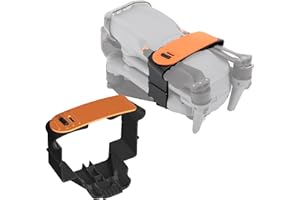 CERFFOOL Propeller Holder for DJI Air 3S/Air 3 Propeller Guard Strap Protector Stabilizer for Drone Accessories (Orange-black)