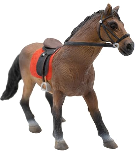 Bullyland Indianerpferd Spielfigur – Ca. 15 Cm Groß, Handbemalt, Aus PVC-freiem Material