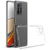 KZY İletişim Xiaomi Mi 11T 5G ile uyumlu Kapak Kamera Korumalı S&uuml;per Silikon Şeffaf Kılıf