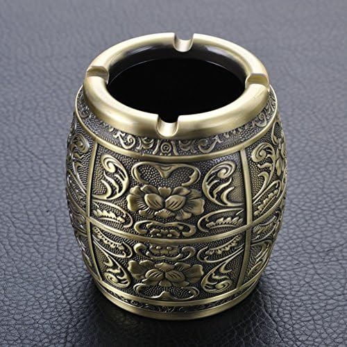 European retro ashtray,Decoration statue Windproof ashtray Nice gift -A