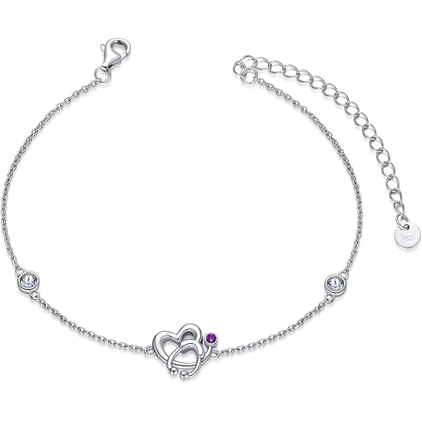 Bracciale Stetoscopio In Argento Sterling 925 Per Infermieri E Medici – Regalo Per Laurea, Studente Di Medicina, Catena Regolabile 7+2 Pollici, Confezione Regalo