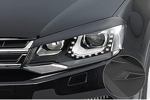 CSR-Automotive Scheinwerferblenden Kompatibel mit/Ersatz für VW Touareg II (Typ 7P) SB085-L