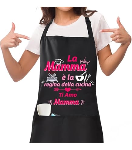 Grembiule Da Cucina 'La Cucina Della Nonna' | Divertente E Personalizzato | Idea Regalo - Foto 8