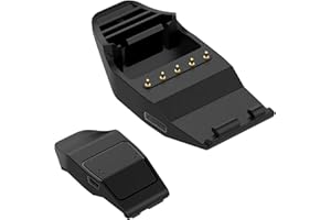 KISSMART Caricabatterie per Garmin TT15 TT15X TT10 T15 T5 & Alpha 100 200 300, Astro 320 430 900, Pro 550 collare e palmare