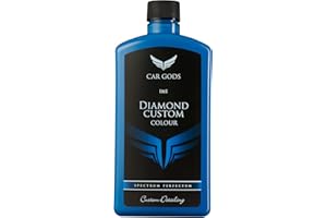 CAR GODS 54 Car Gods Iris Custom Color Mid Blue 3-in-1 Polish Wax Colour Restorer & Scratch Remover 500ml - 16 colours Available