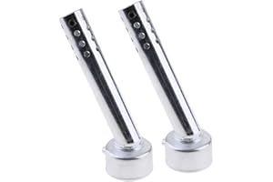 SHARPLACE 2 Piezas de Tubo de Escape DB Killer 48 mm en Ángulo Ajustable Accesorio de Motocicleta