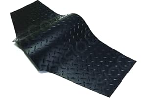 Carsio Universal Rear Tunnel Middle Car Floor Mat Hard Wearing 3mm Rubber
