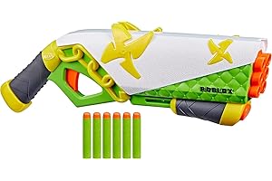 Nerf Roblox Ninja Legends: Shadow Sensei Dart Blaster, Code to Redeem Exclusive Virtual Item, 6 Elite Darts