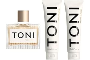 ‎TONI GARD Toni Gard TONI FOR ALL Set – Eau de Parfum 40 ml, Shower Gel 150 ml, Body Lotion 150 ml, holziger Unisex-Duft mit Weißem Zedernholz, Moschus, Ambroxan und Bernstein