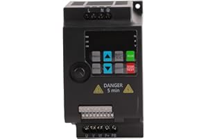 FTVOGUE Inverseur de convertisseur de fréquence Variable VFD pour Moteur (220VAC 2.2KW)