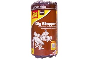 Defenders STV628 Dig Stopper, kłujące pasy, odstraszacz kotów i psów 28 cm x 2 m, czarny