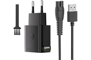 ‎NEWDING Newding 5V Ladekabel Kompatibel mit Philips One Blade Pro 360 QP2824 QP2734 QP6652 BG7480 BG5485 MG7931 MG7961 XP9401 Ladegerät Rasierer Bodygroom Multigroom Series 9000 7000 5000 3000 Charger Kabel