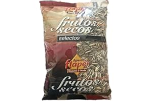 THE BLACK HOOF 1 kg. Pipas - Graines de Tournesol Géantes Grillées et Salées, une collation très espagnole - Pipas Tostadas y Saladas