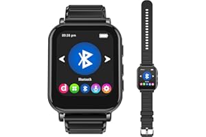 CCHKFEI 32GB Watch MP3 Player with Bluetooth, Sports MP3 Player with Sports Watch Touch Screen Hi-Fi Lossless Sound Music Player Pedometer for Sports, Fitness, Jogging, Running, Workout, Traveling