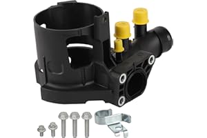 JIACHENG Water Outlet Fuel Filter Housing A6512006000 Compatible With Mercedes Sprinter W906 W907 Vito W447 Viano W639 E-Class C-Class S-Class GLC GLE GLK