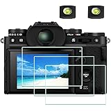 ULBTER Pellicola protettiva per Fujifilm X-T5 Fuji XT5 Protezione【3+2 pezzi】 Vetro Temperato Schermo LCD 0,3 mm durezza 9H an