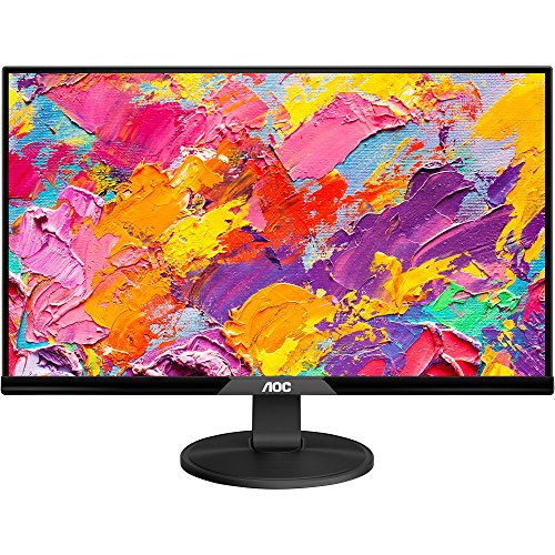 AOC Monitores I240SXH - Monitor DE 23 8   resoluci  n 1920 x 1080 Pixels  tecnolog  a WLED  Contraste 1000 1  5 ms  HDMI   Color Negro