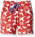 Kite Baby-Boys Seagull Shorts Animal Print Shorts, Red, 0-3 Months (Manufacturer Size:0-3M))
